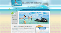Desktop Screenshot of jetskirentals.com